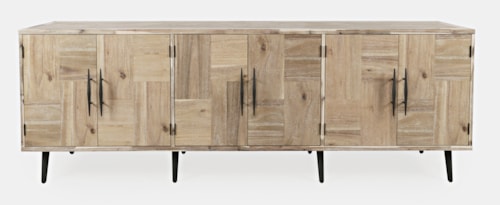Mid-Century Modern Colhane 6-Door Accent Cabinet