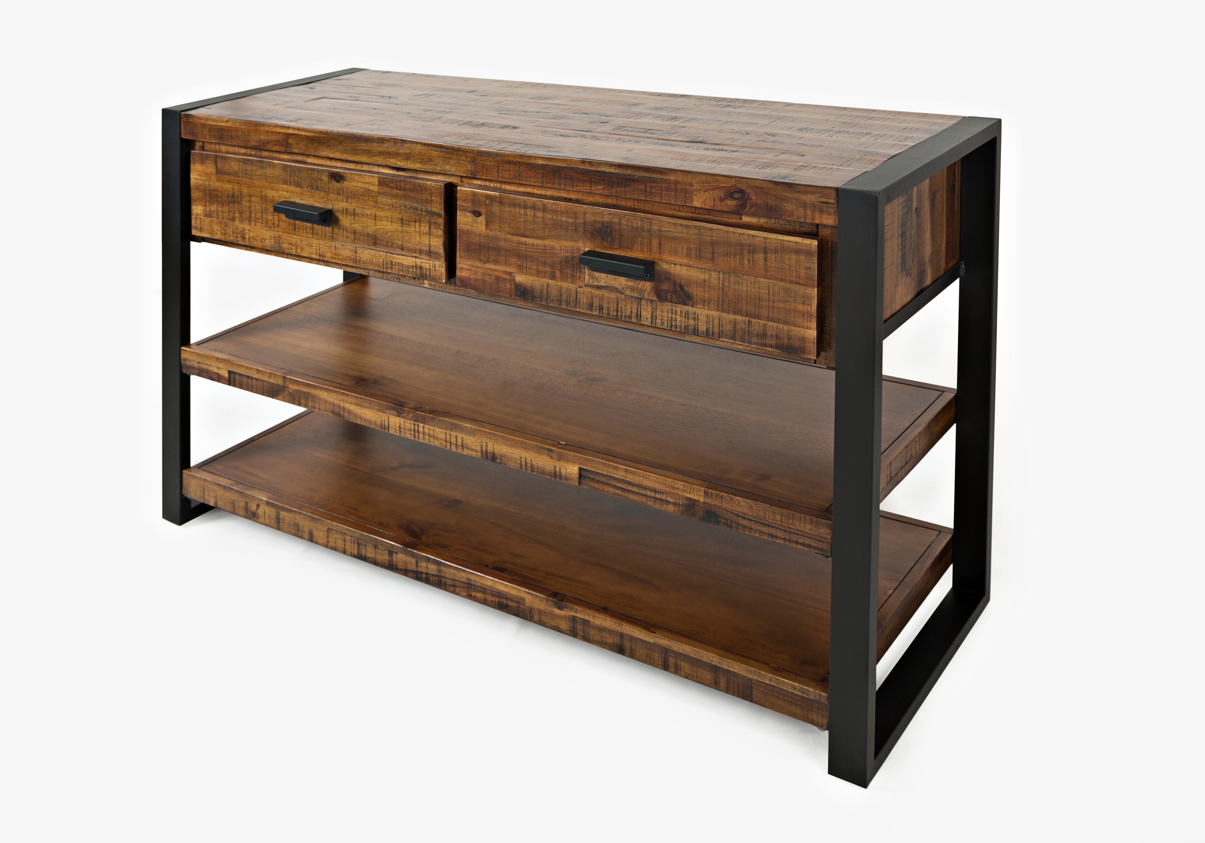 Jofran Loftworks Sofa Table with Drawers