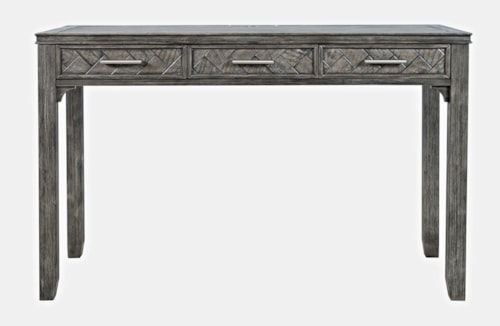 Gramercy Contemporary 3-Drawer Power Desk