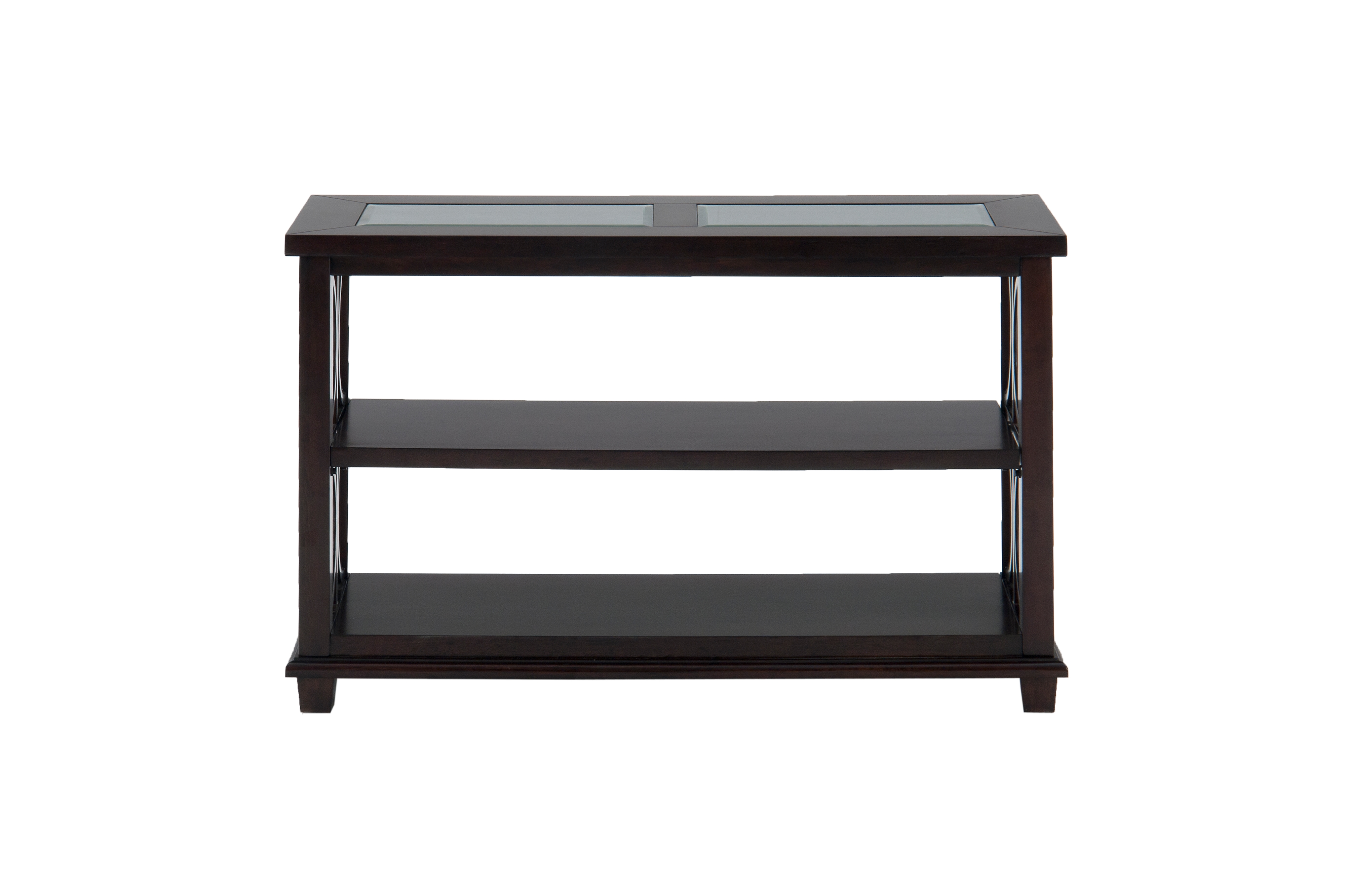 Sofa Table w/ Glass Top