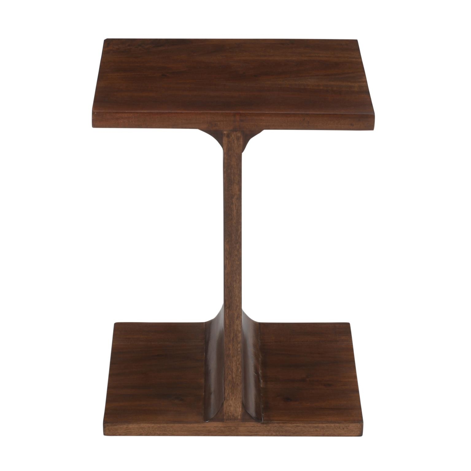 Jofran Global Archive Idiom I-Table D Walnut(1/Ctn)