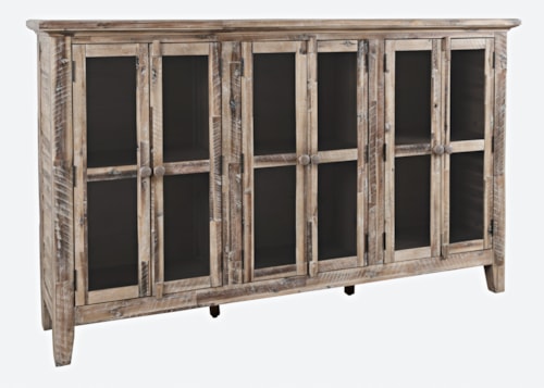 Rustic 6-Door Cabinet