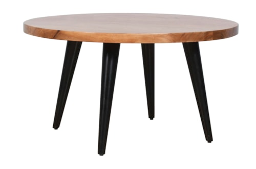 Contemporary Round Cocktail Table