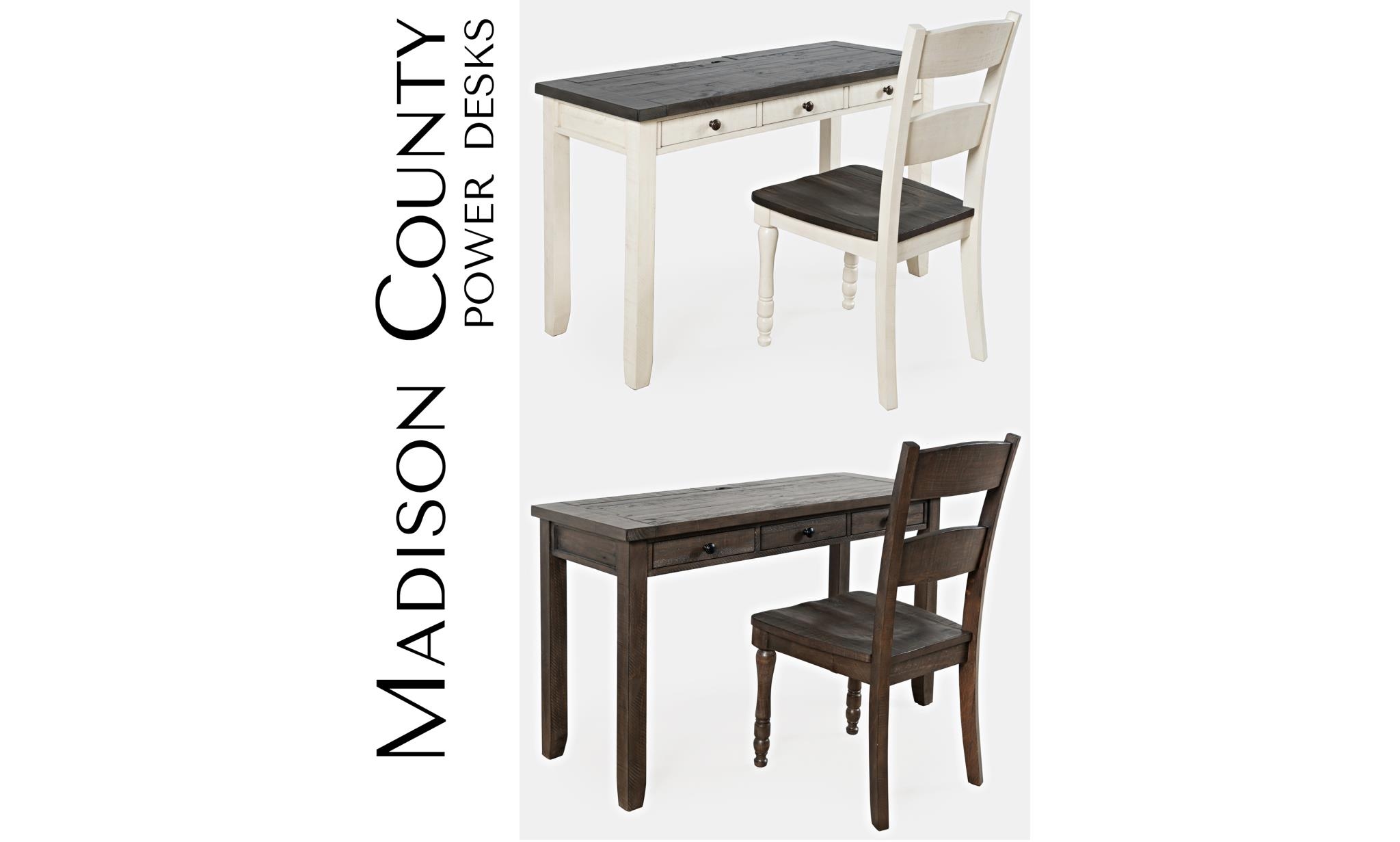 Jofran Madison County Power Desk