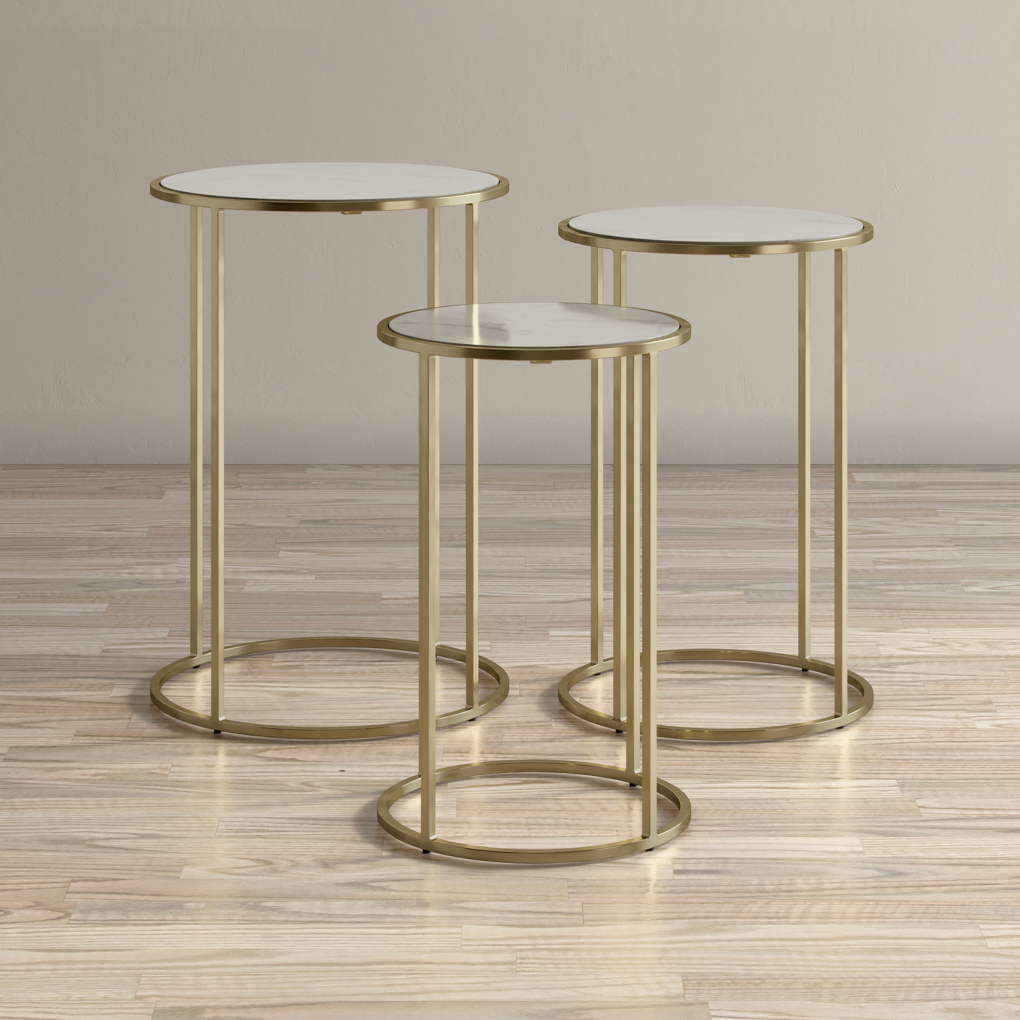 Jofran Global Archive Riviera Nesting Table - Set of 3