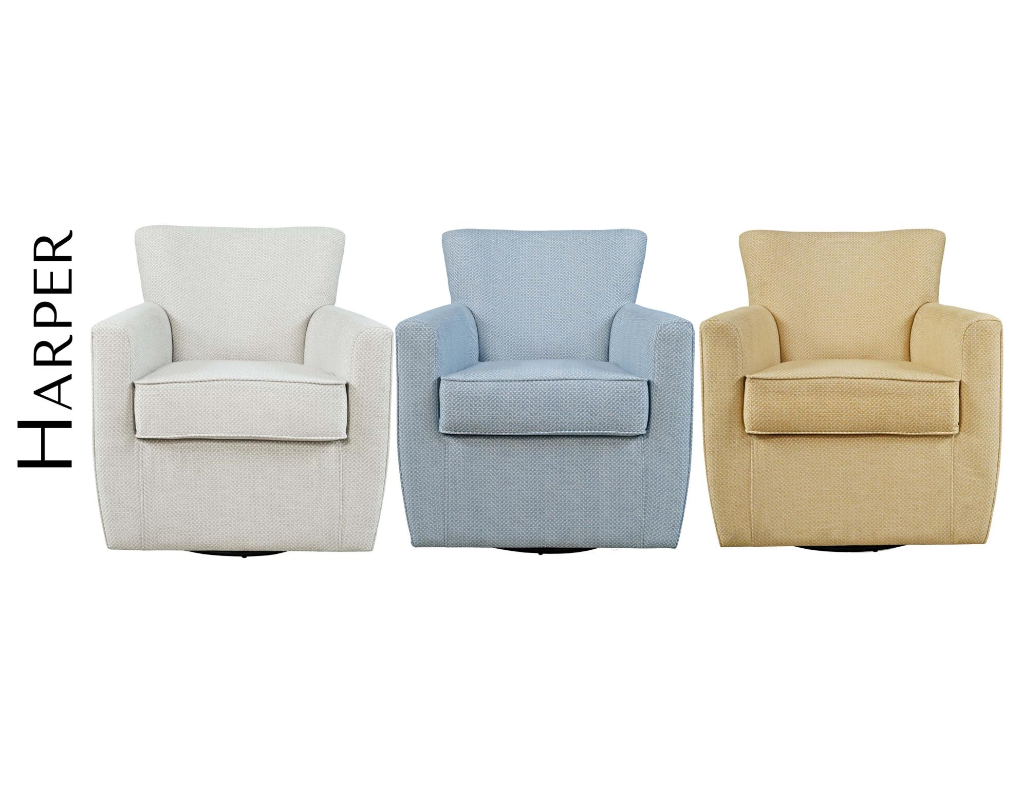 Jofran Harper Swivel Accent Chair