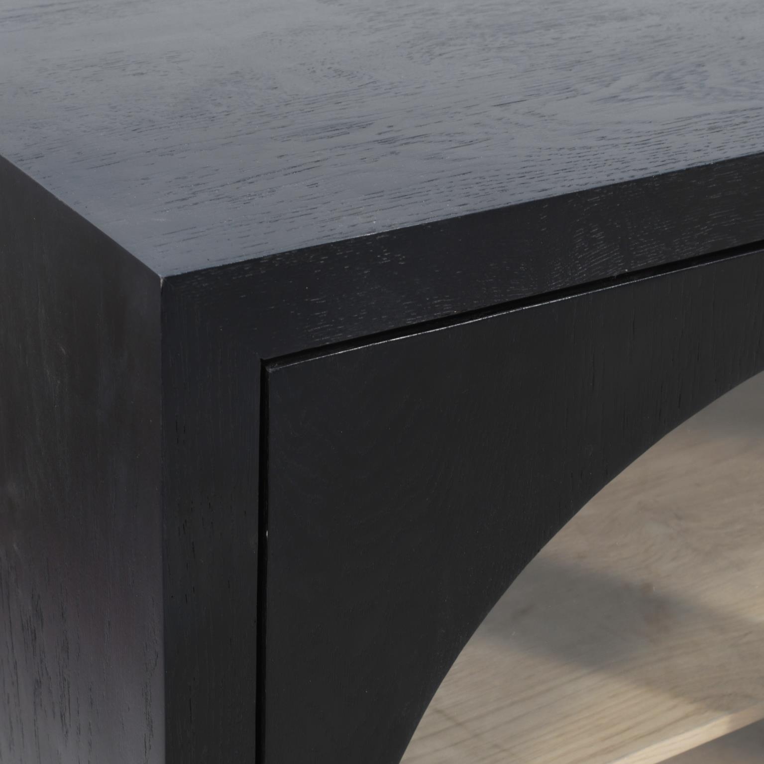 Jofran Archimedes 70" Console In Ebony Oak