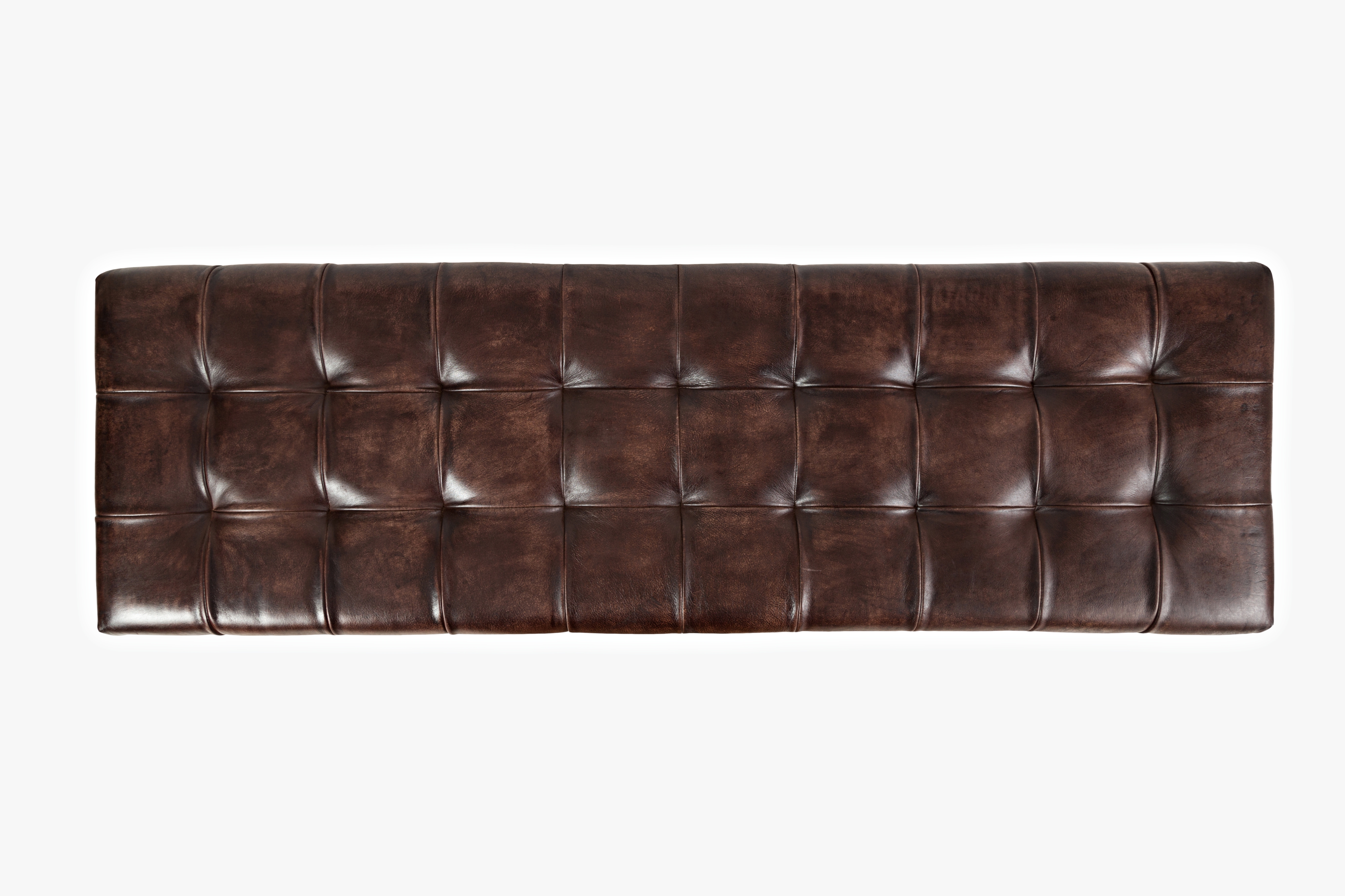 Leather Ottoman