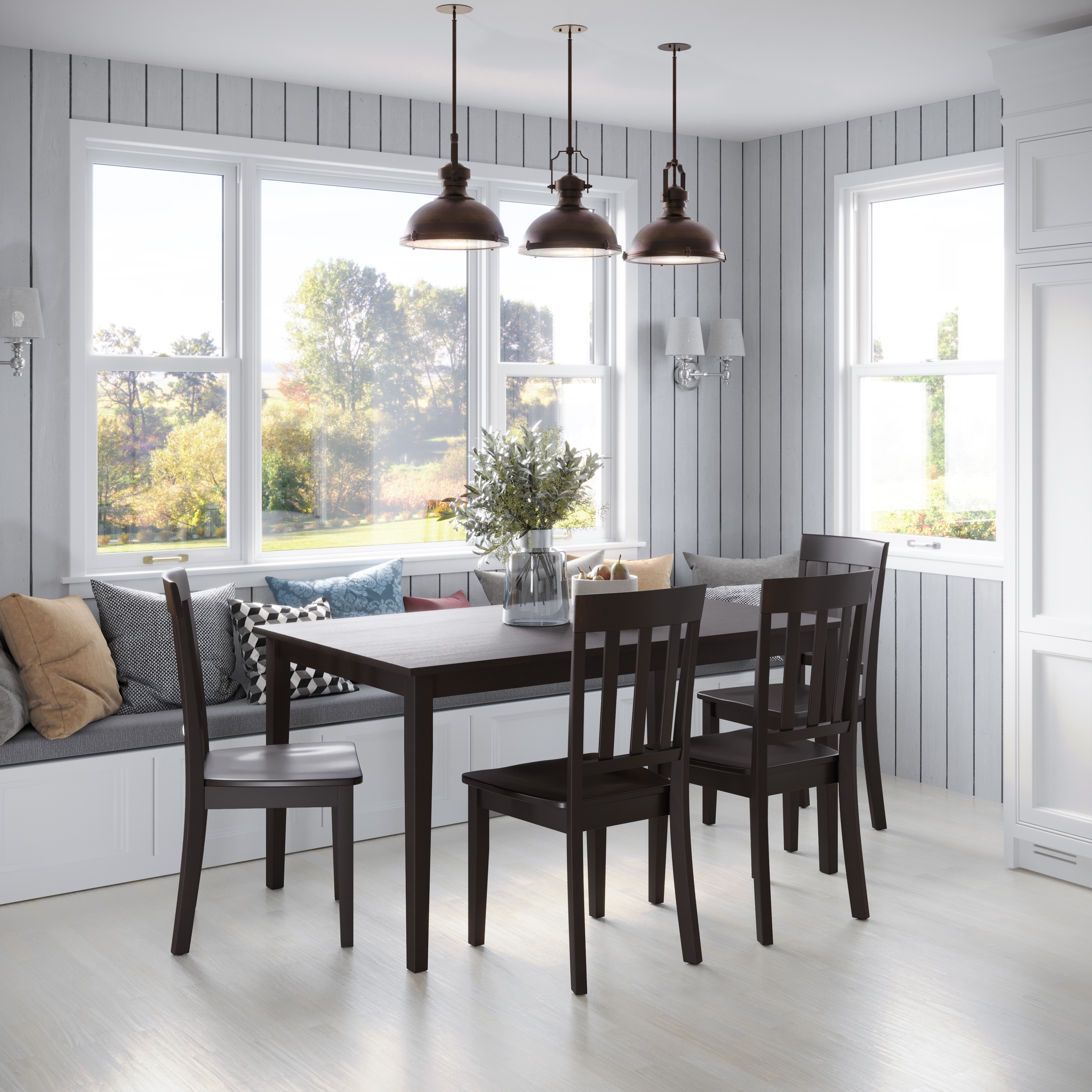 Jofran Simplicity Slat Back Side Chair