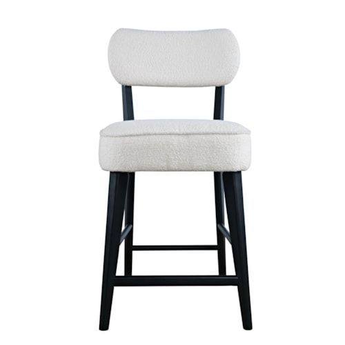 Contemporary Upholstered Counter Stool