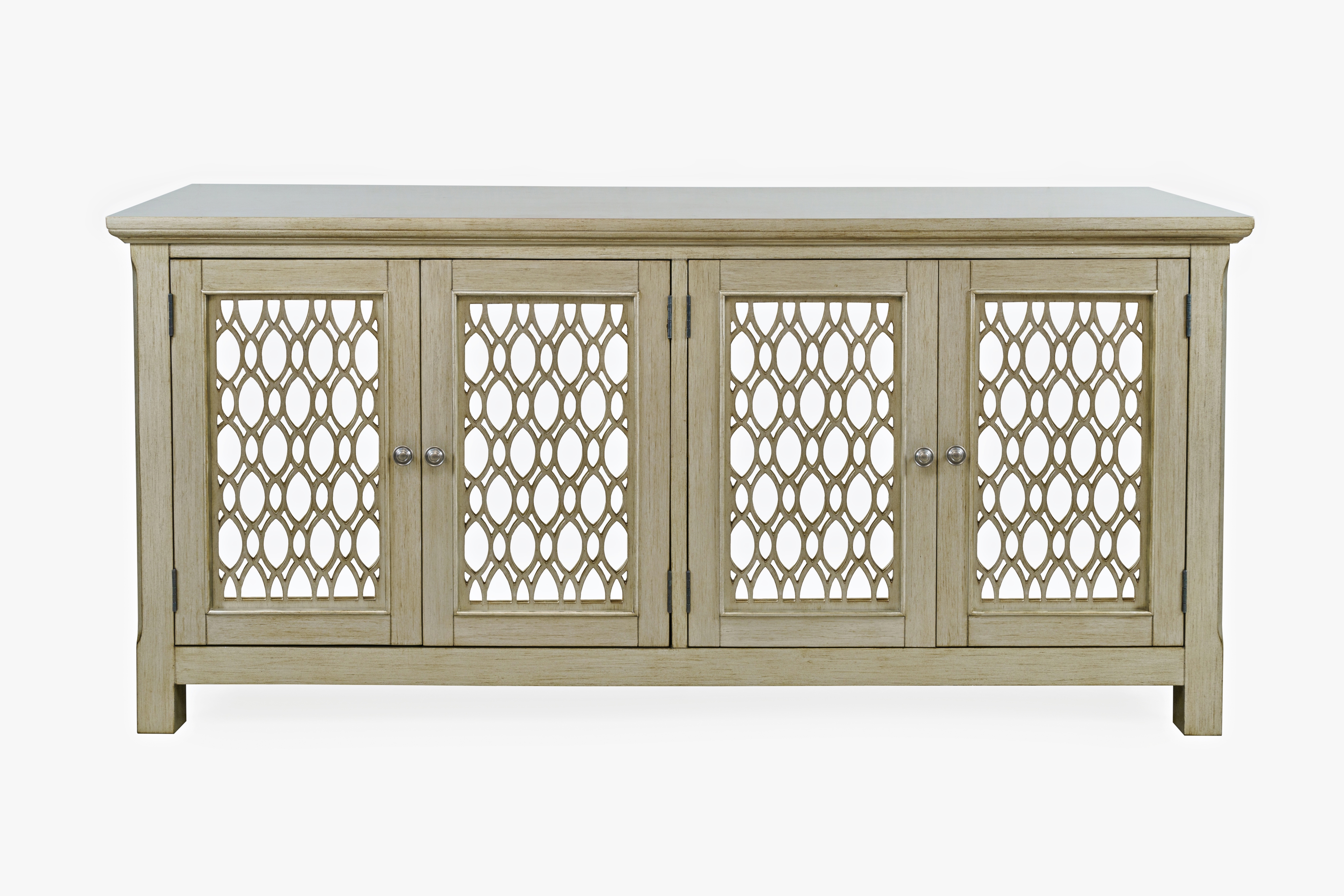 Jofran Isabella 69" Mirrored Accent Cabinet