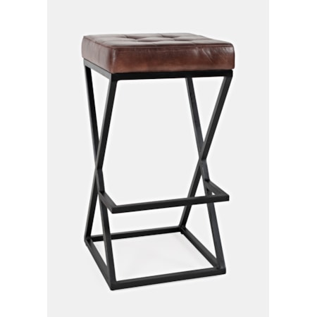Leather Stool