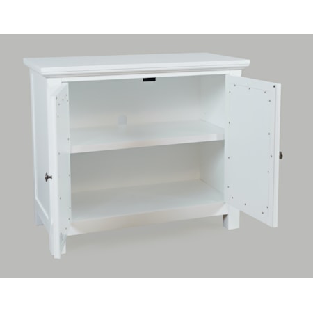 38" Mirrored Accent Cabinet