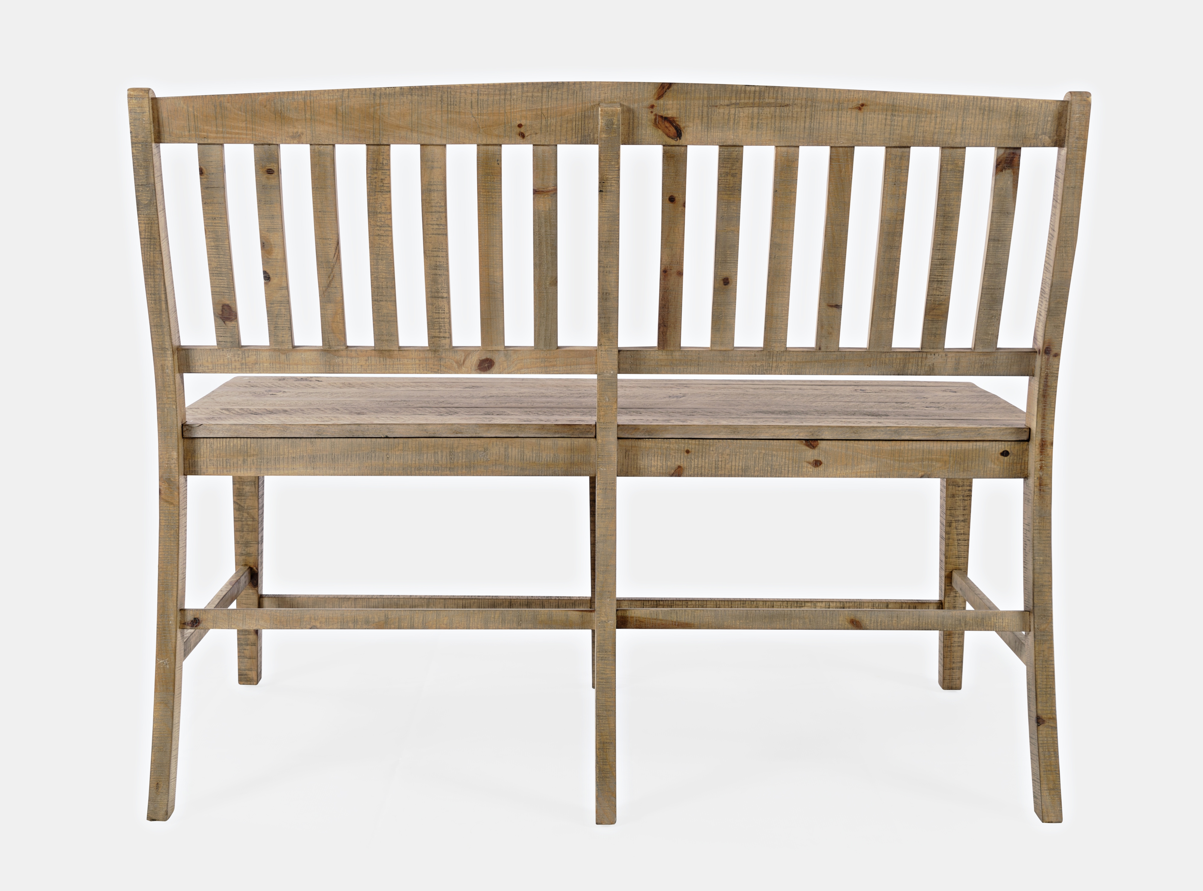 Slatback Counter Bench