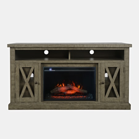 Fireplace with Logset
