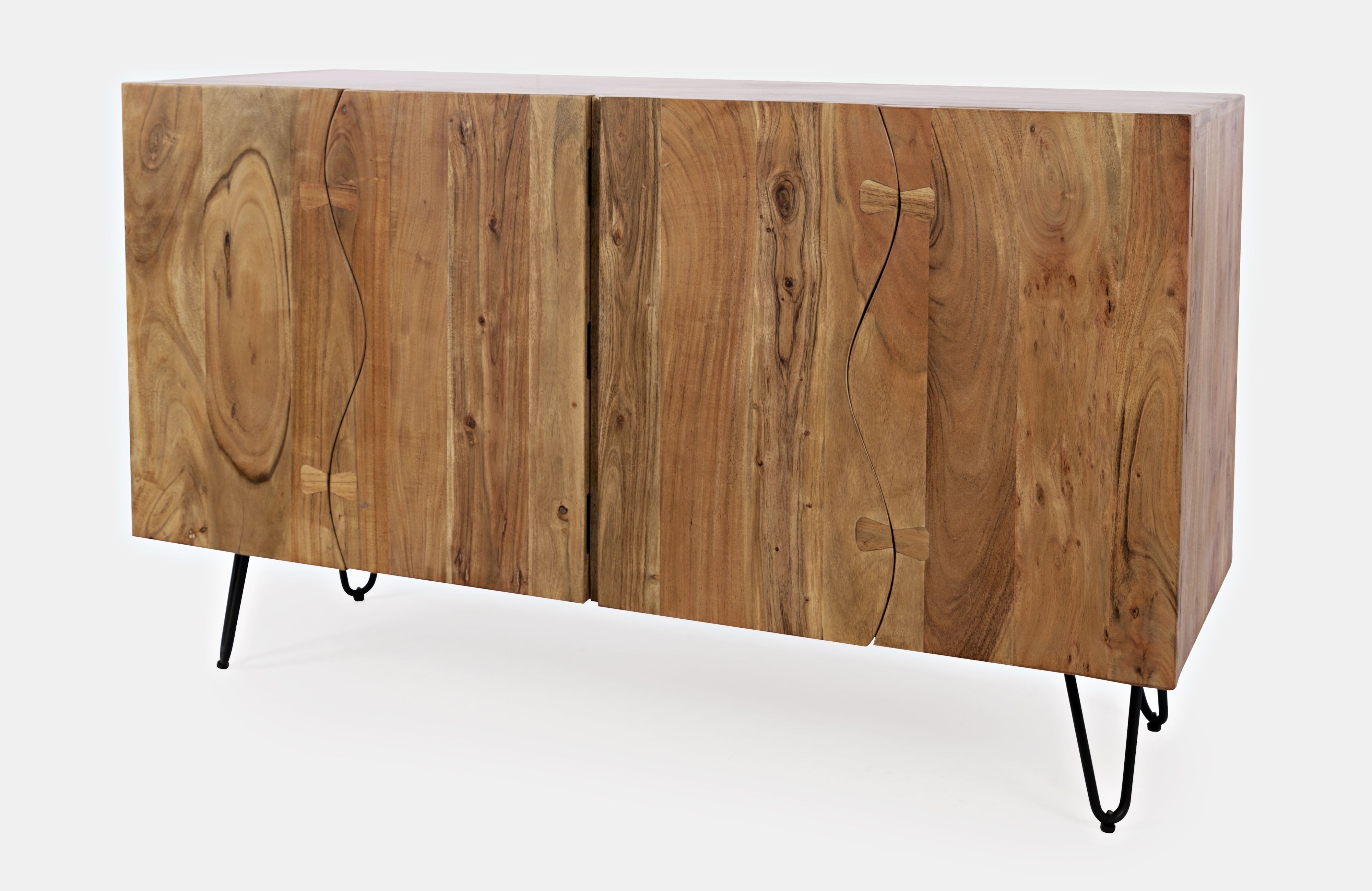 Jofran Nature's Edge Sideboard with 4 Live Edge Doors
