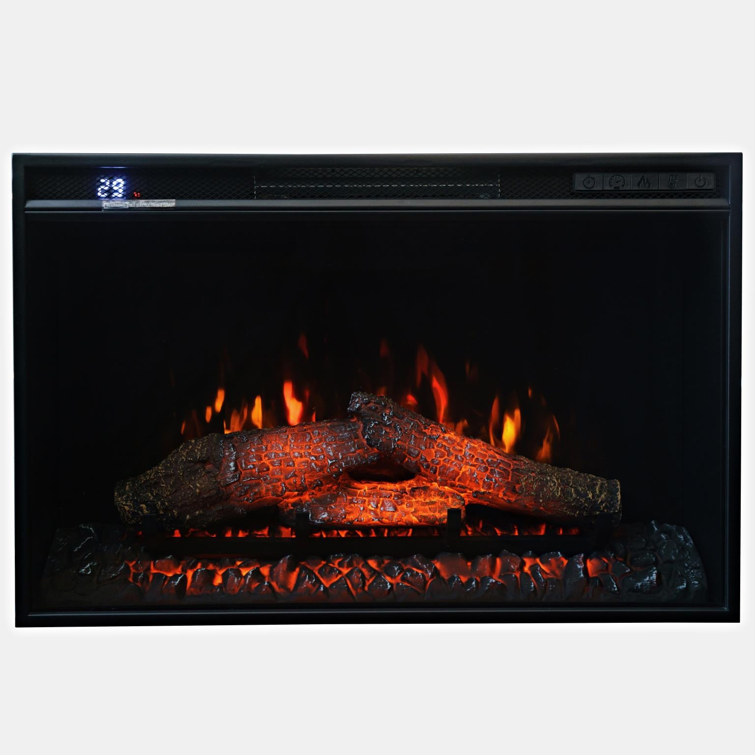 Jofran Bryce Fireplace with Logset