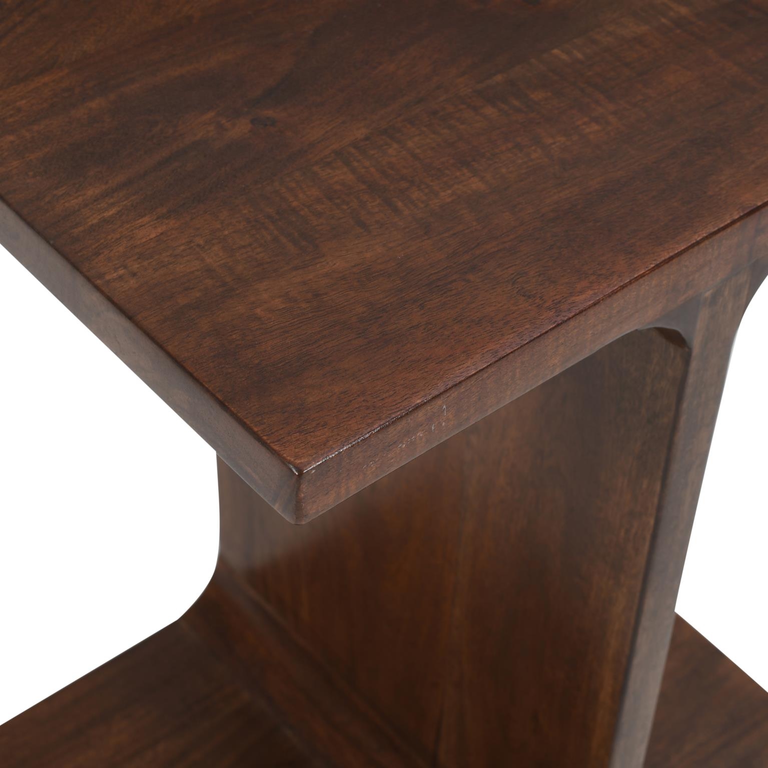 Jofran Global Archive Idiom I-Table D Walnut(1/Ctn)