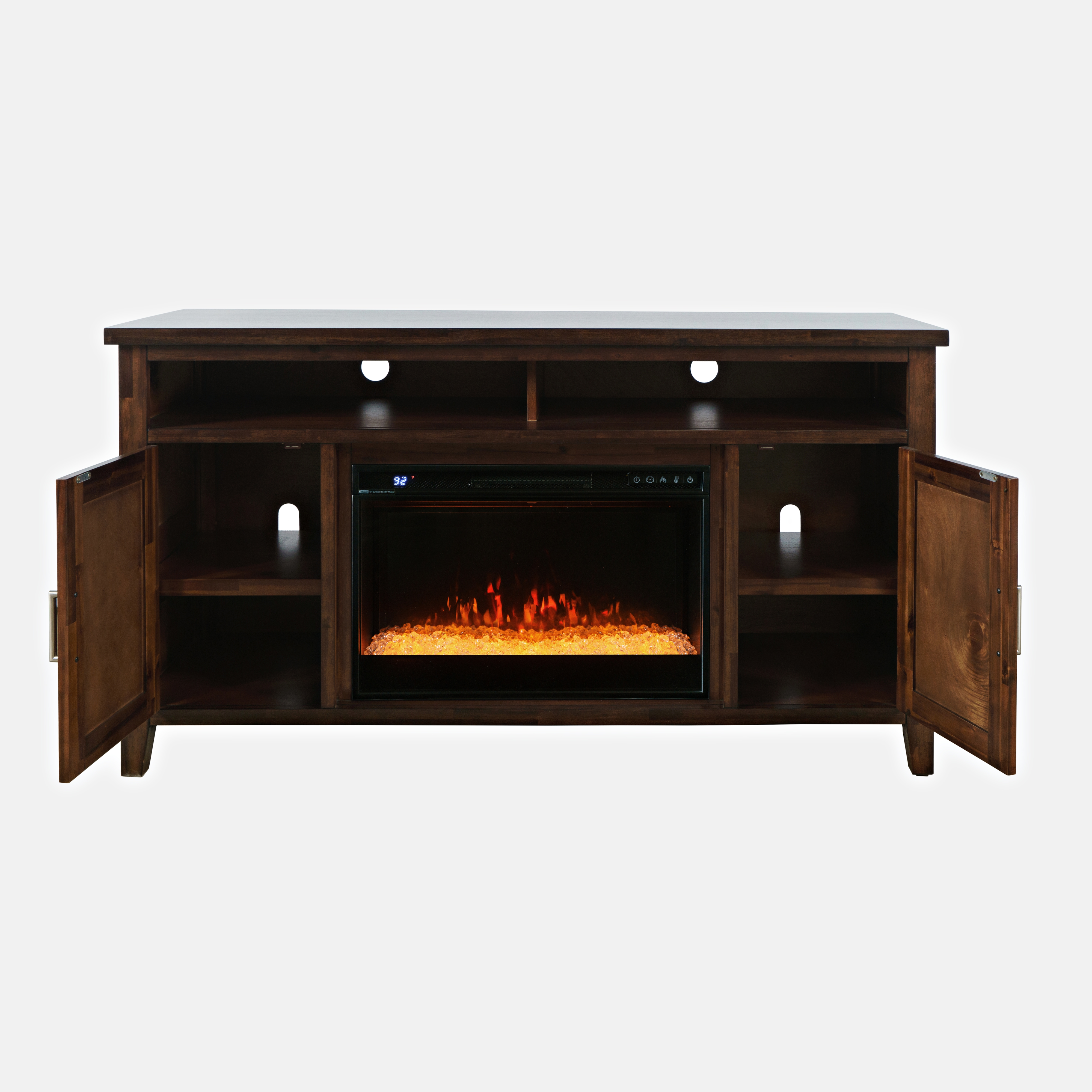 Jofran Urban Icon Fireplace with Crystal Display