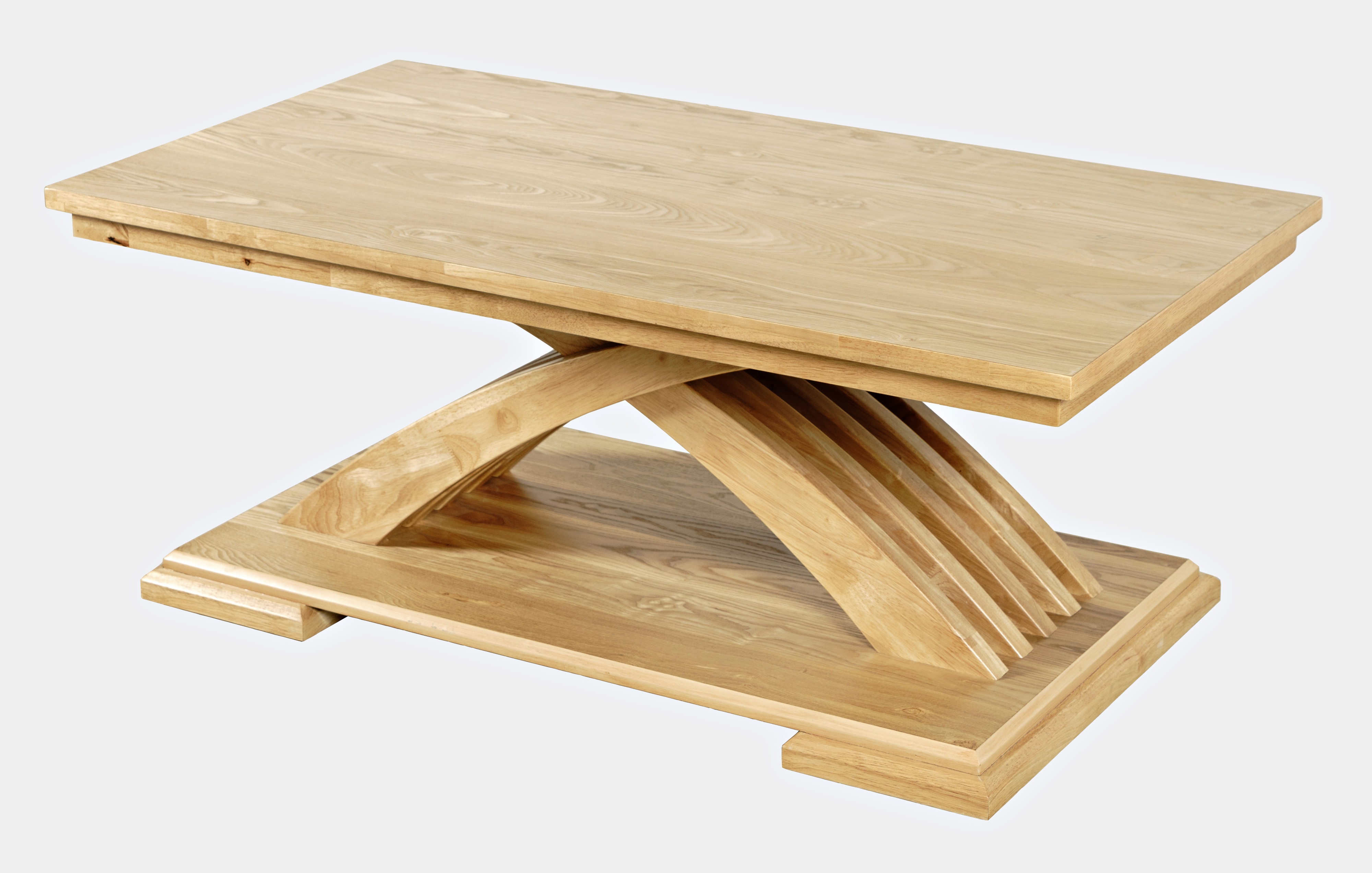 Castered Coffee Table - Warm Ash