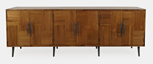 Mid-Century Modern Colhane 6-Door Accent Cabinet