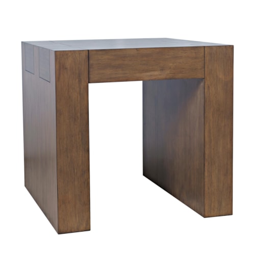 Transitional End Table