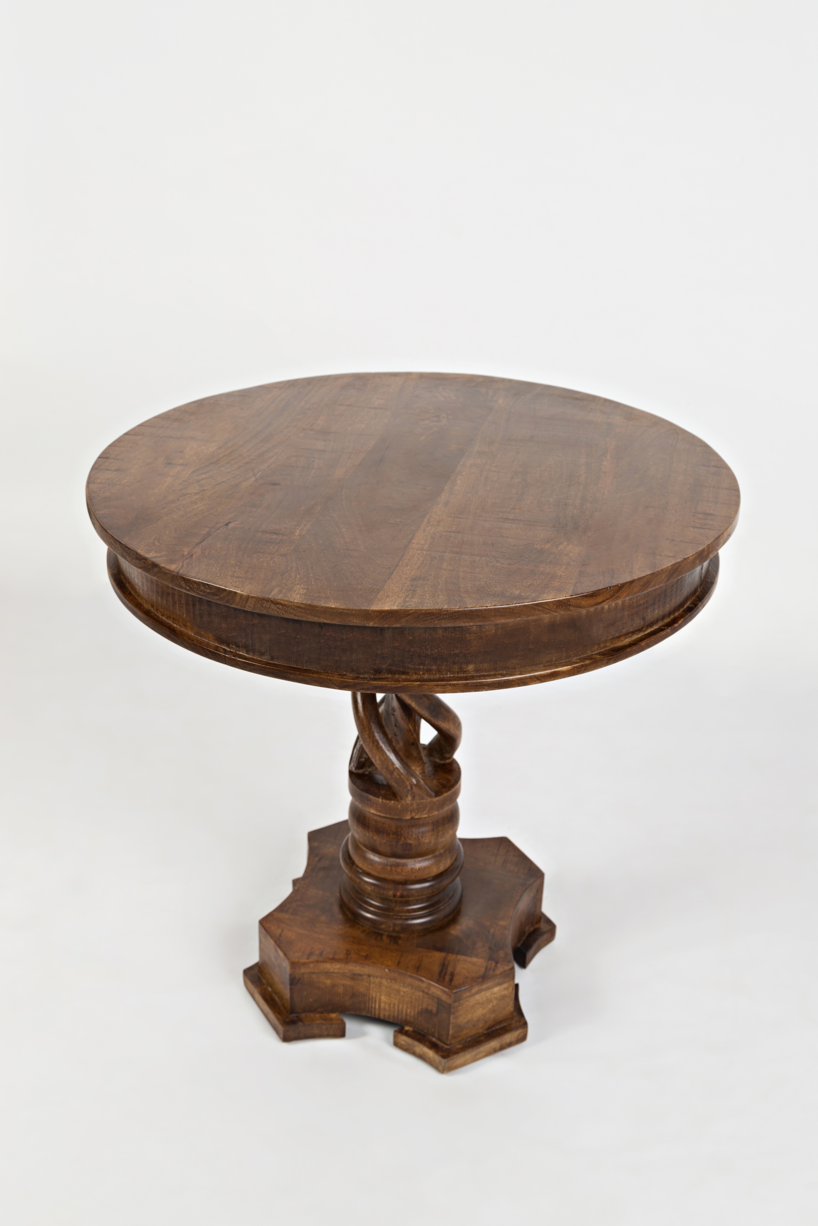 Hand Carved Pedestal Table