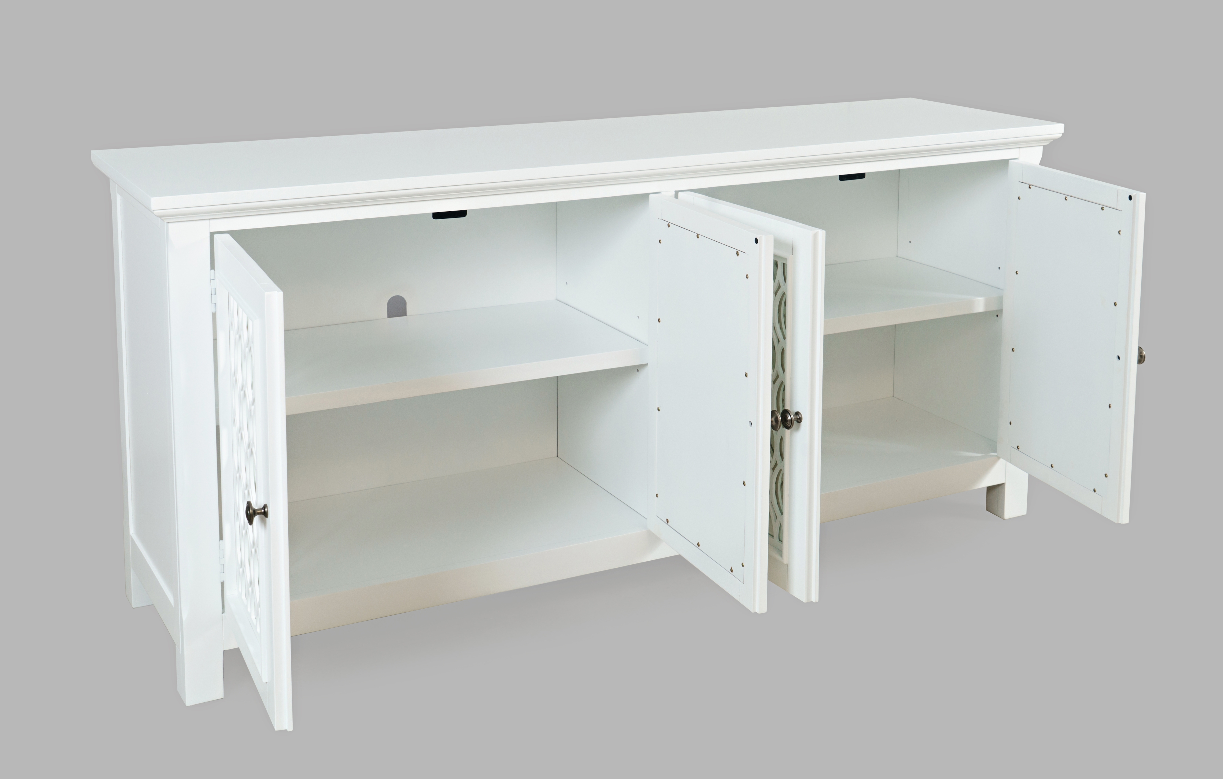 69" Mirrored Accent Cabinet