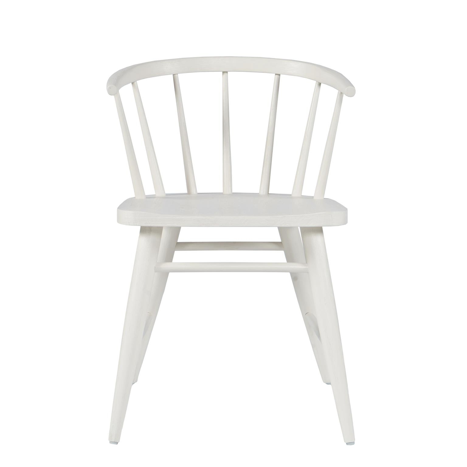 Jofran Ellington Fitz Dining Chair - White
