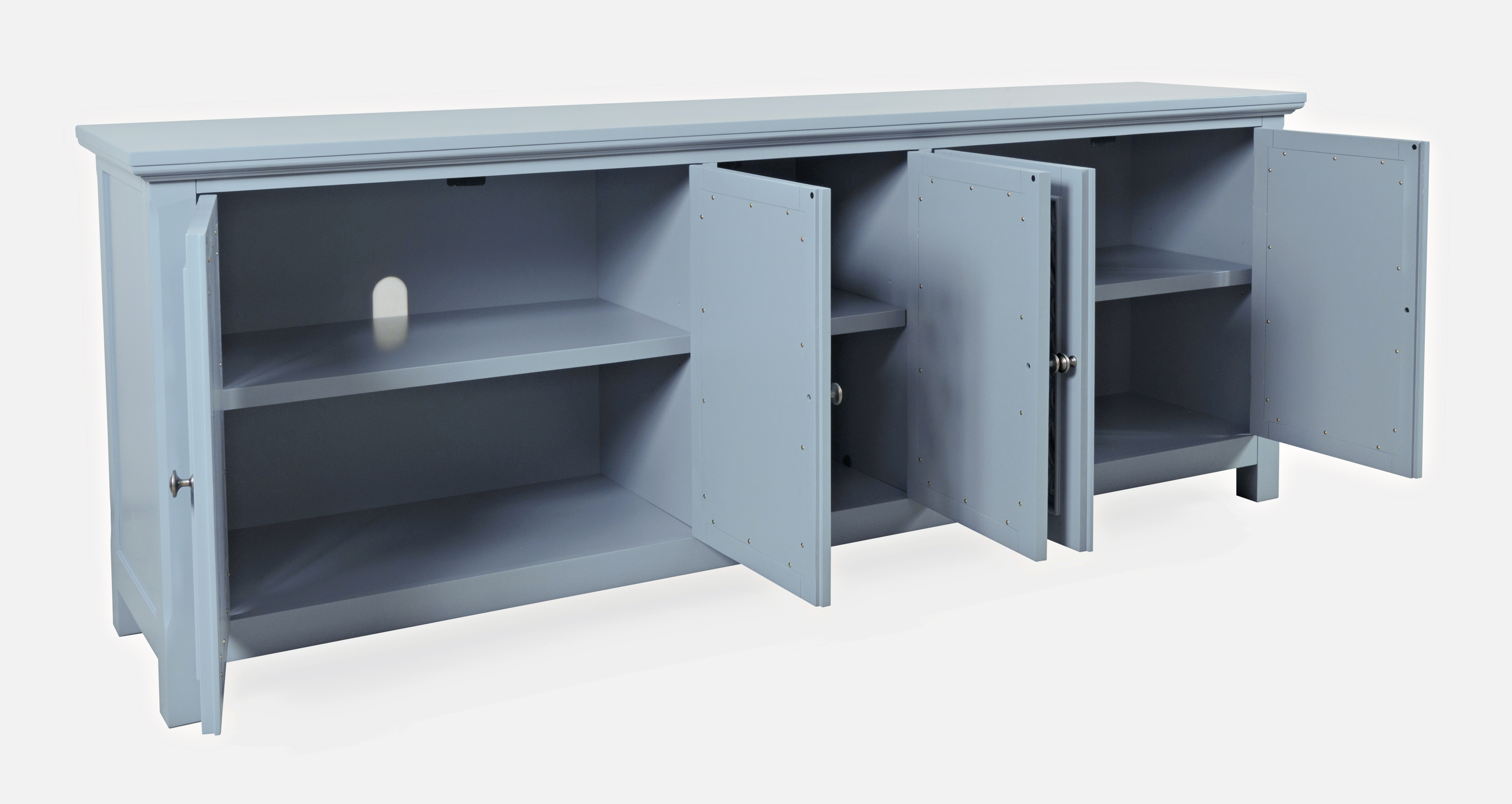 Jofran Isabella 86" Mirrored Accent Cabinet