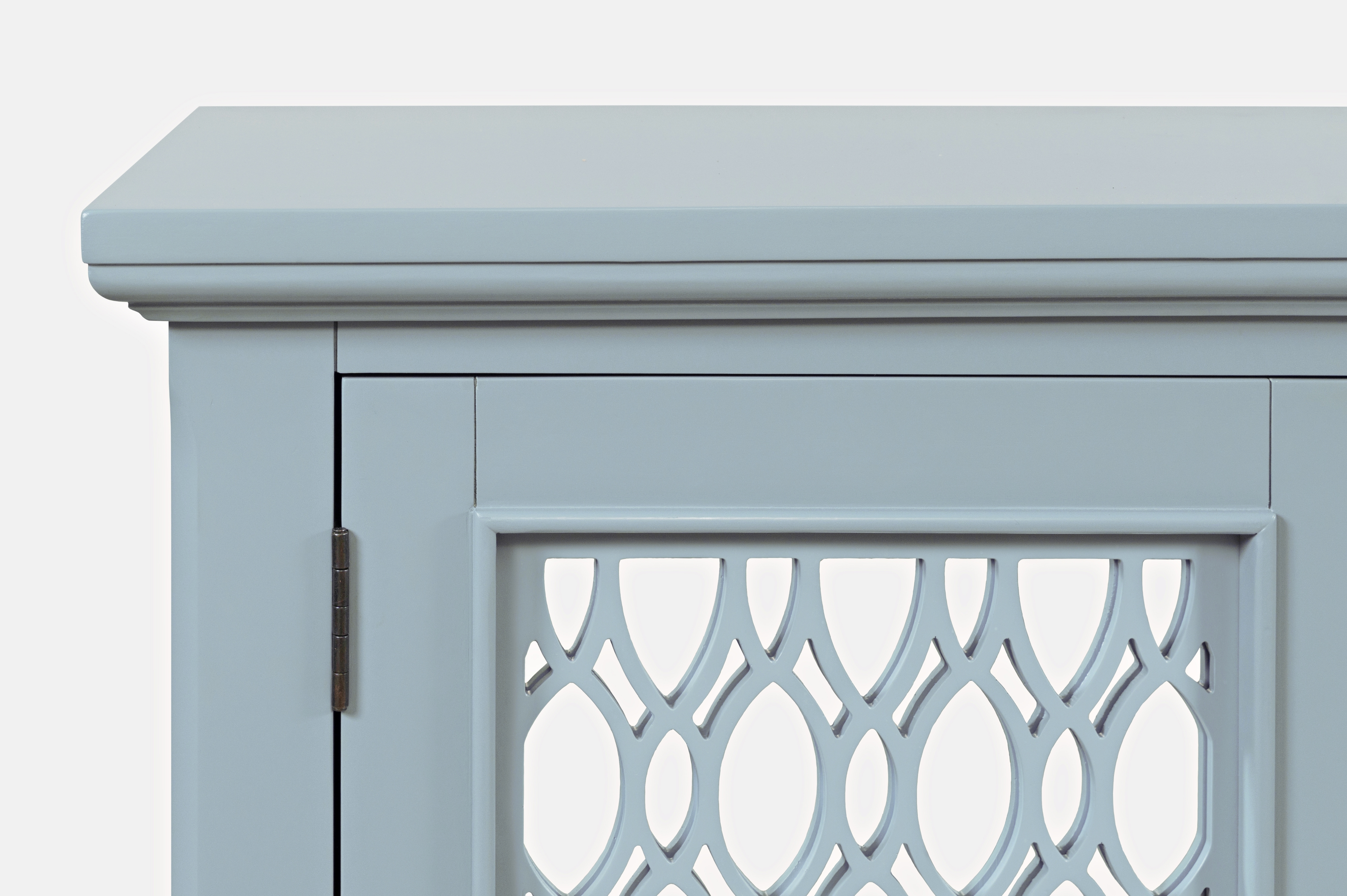 Jofran Isabella 69" Mirrored Accent Cabinet