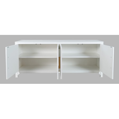 4 Door Accent Cabinet