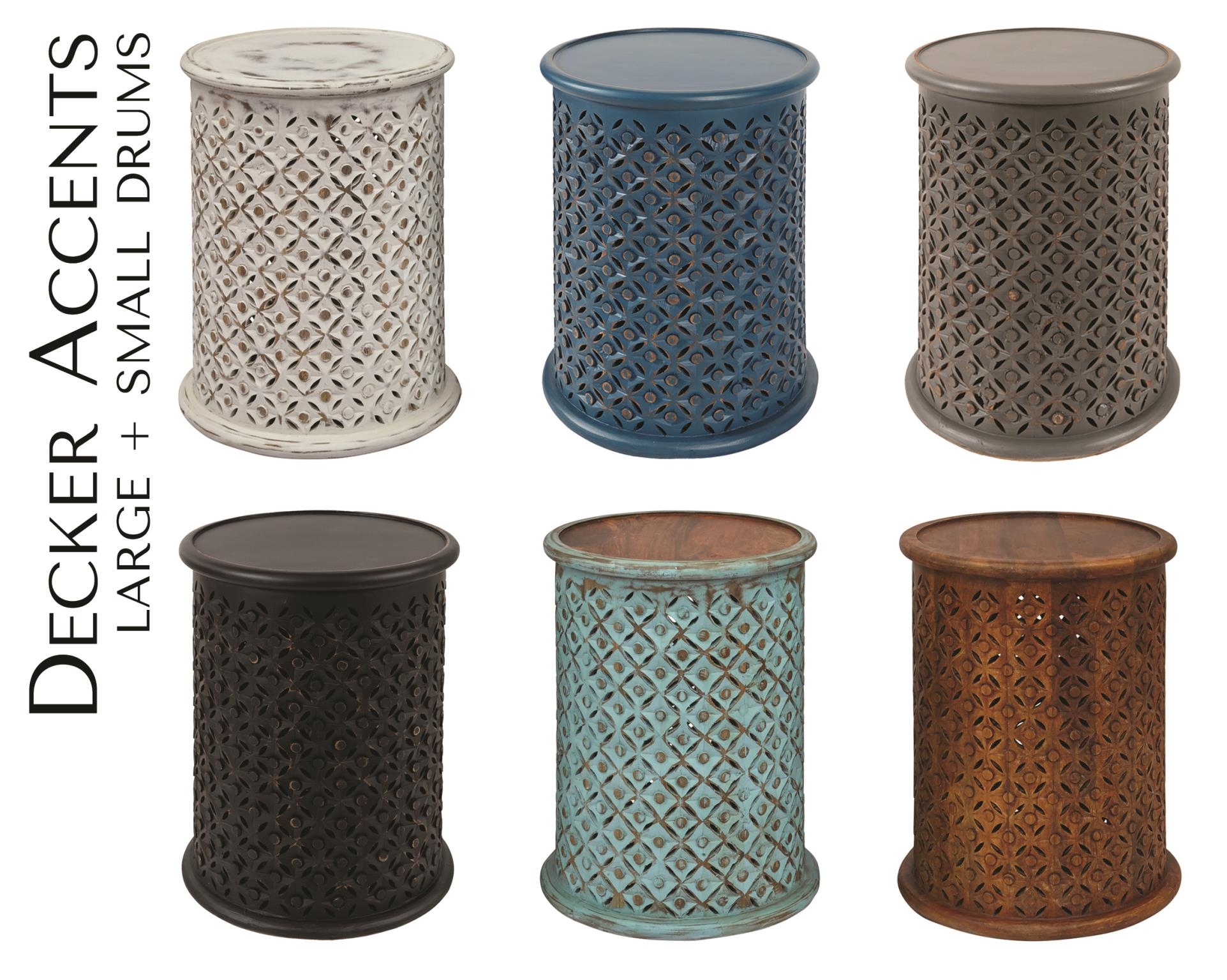 Decker Small Drum Table