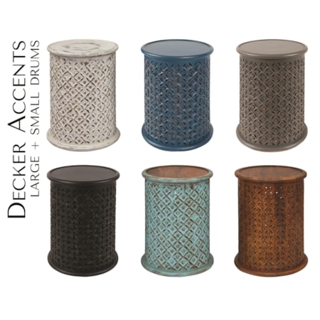 Decker Small Drum Table