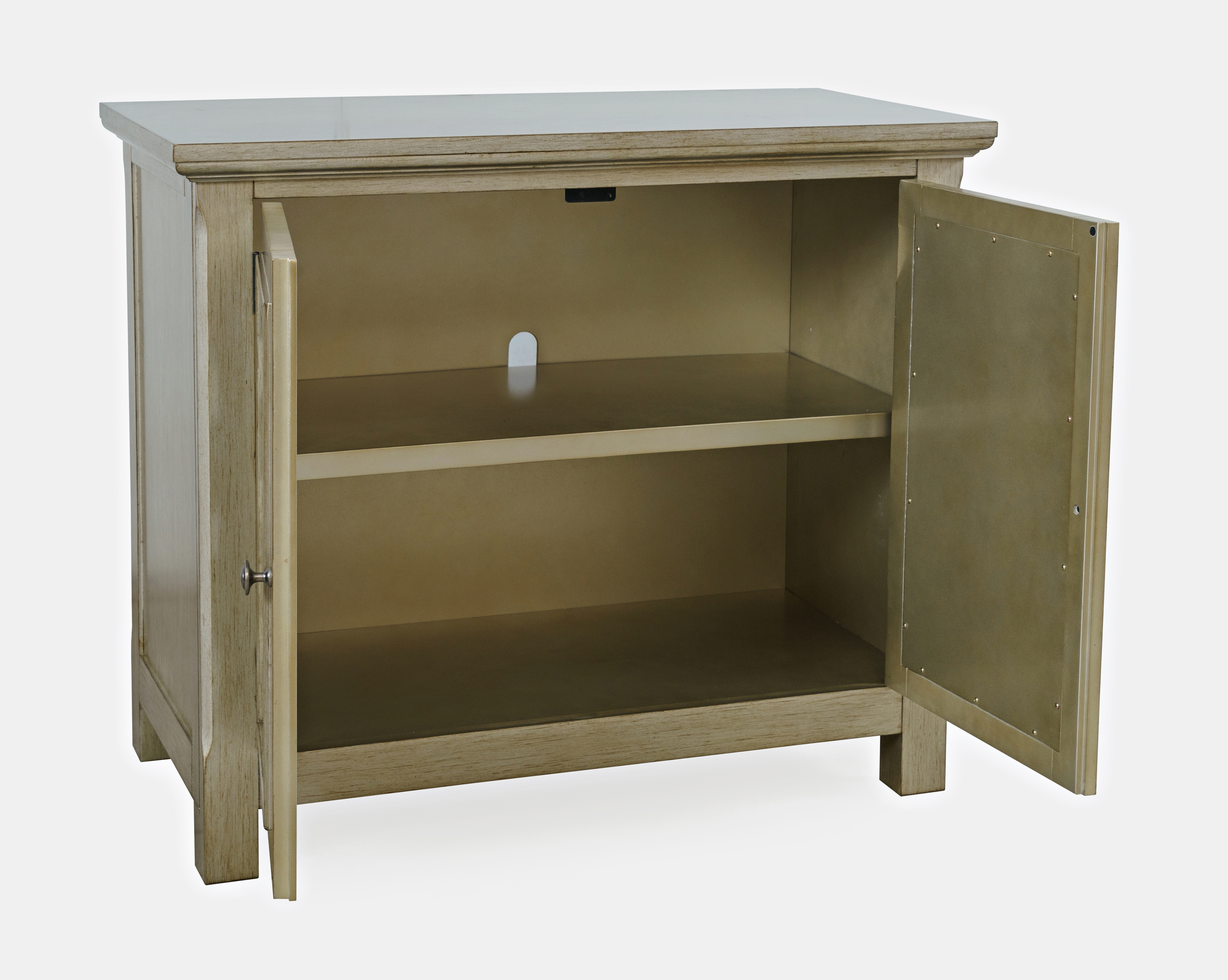 38" Mirrored Accent Cabinet