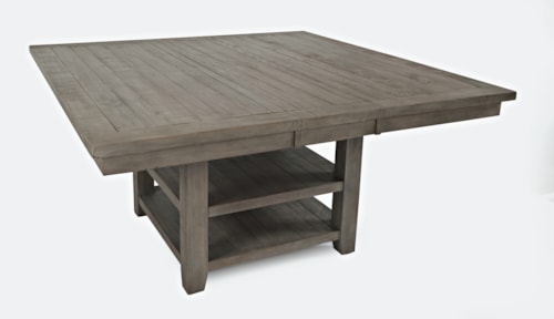 Hi/Low Square Storage Dining Table