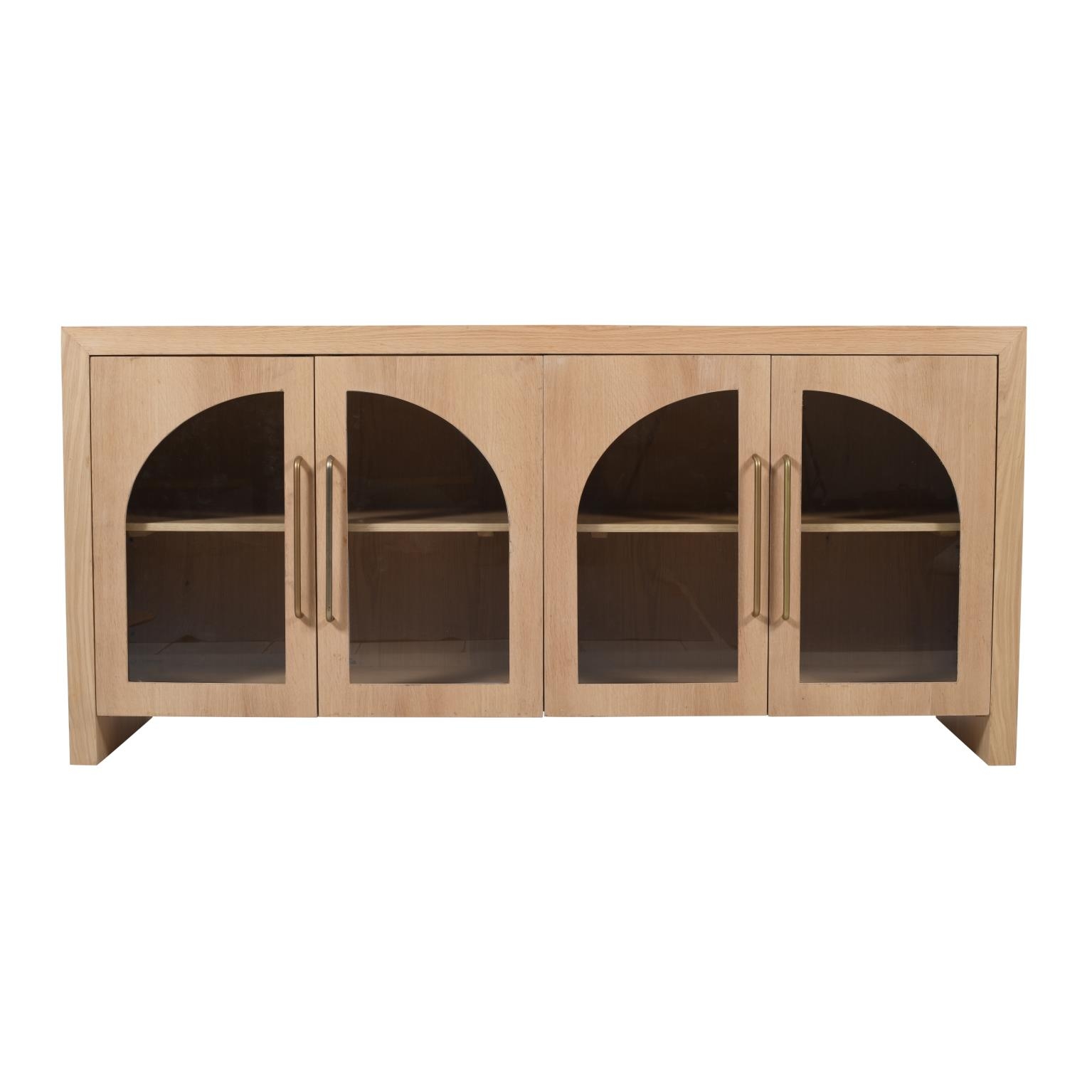 Jofran Archimedes 70" Console In Natural Oak