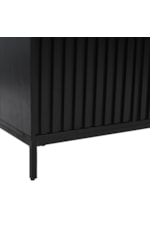 Jofran 2428 Ryder 50" Black Console Con-Ven