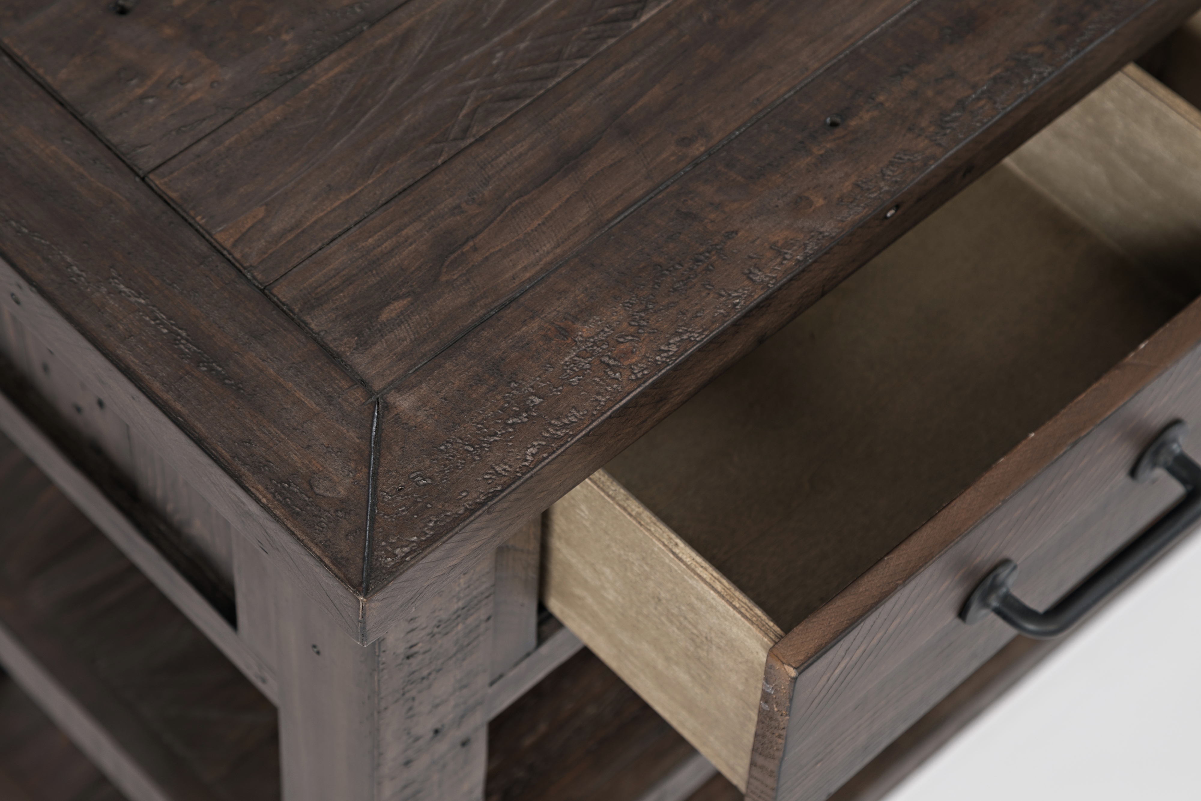 Jofran Madison County 3 Drawer Console