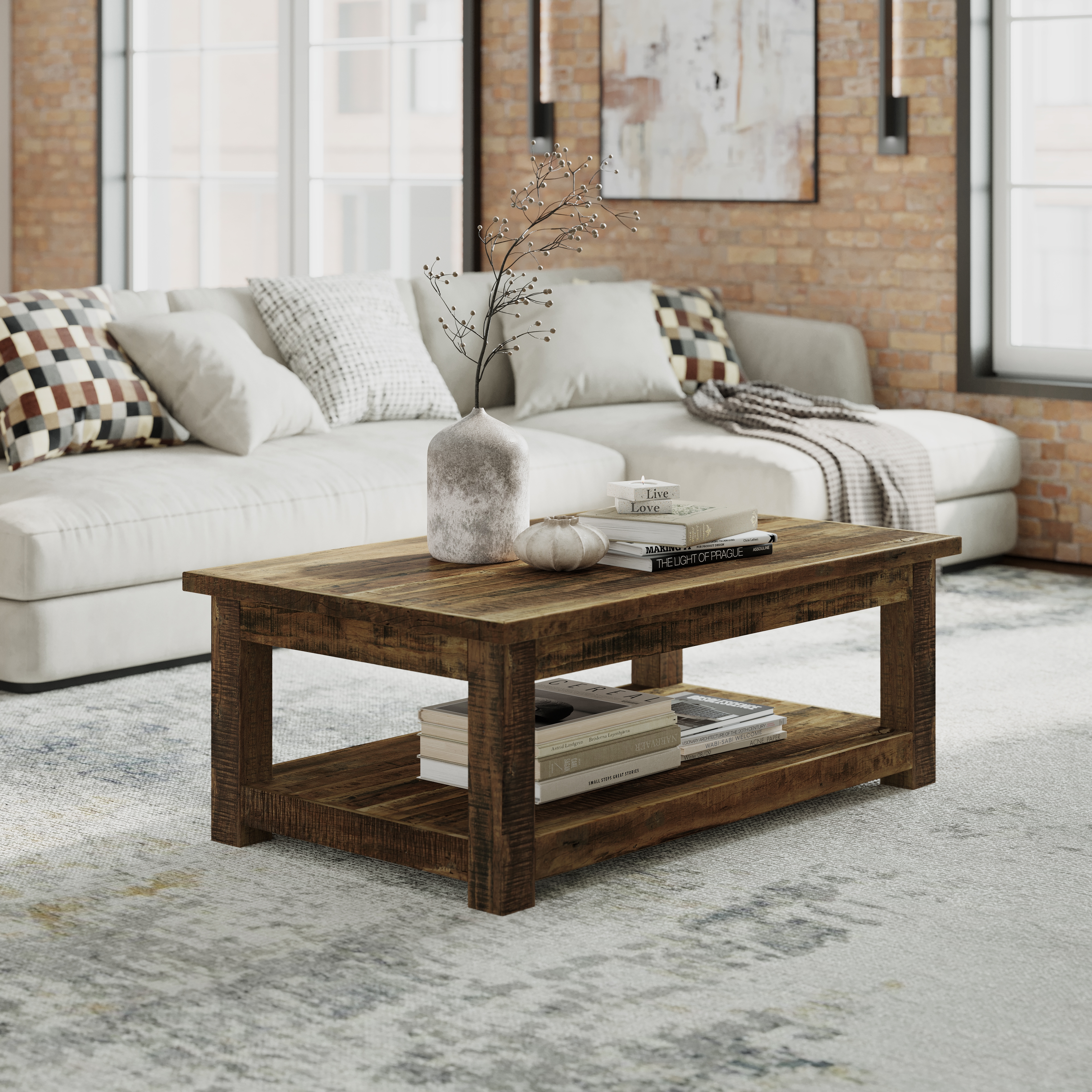 Jofran Reclamation Rectangular Coffee Table