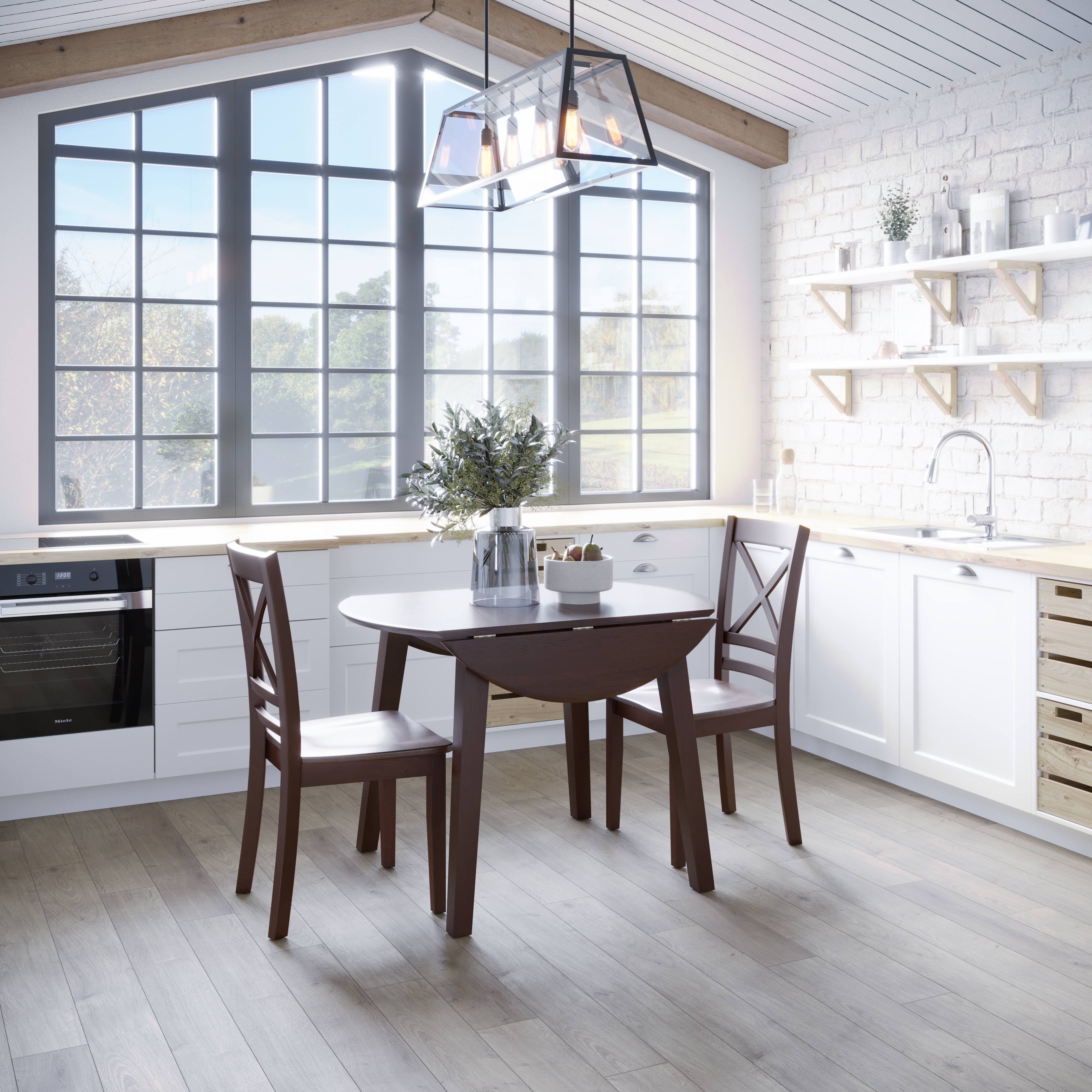 Slat Back Side Chair