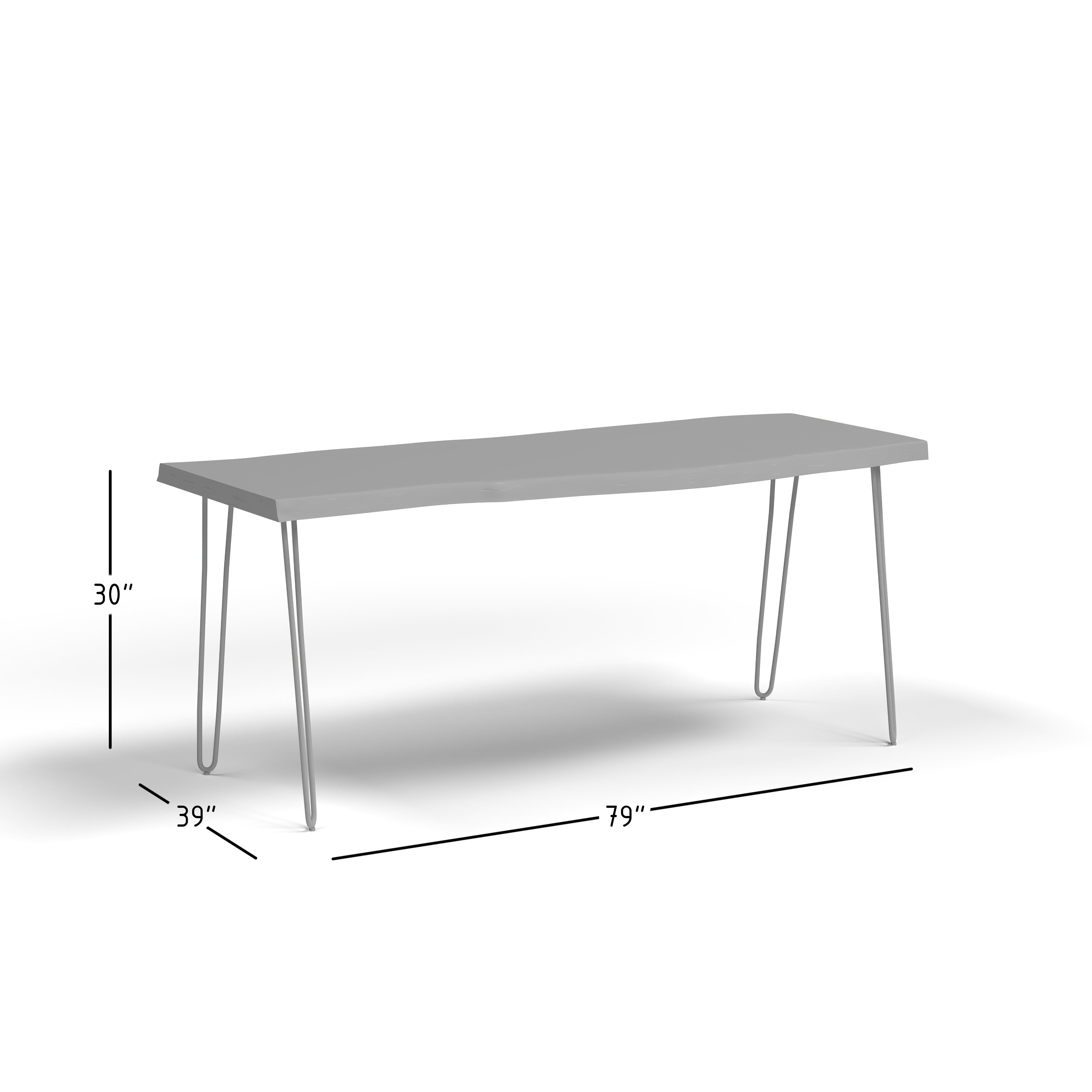 Jofran Nature's Edge 79" Dining Table