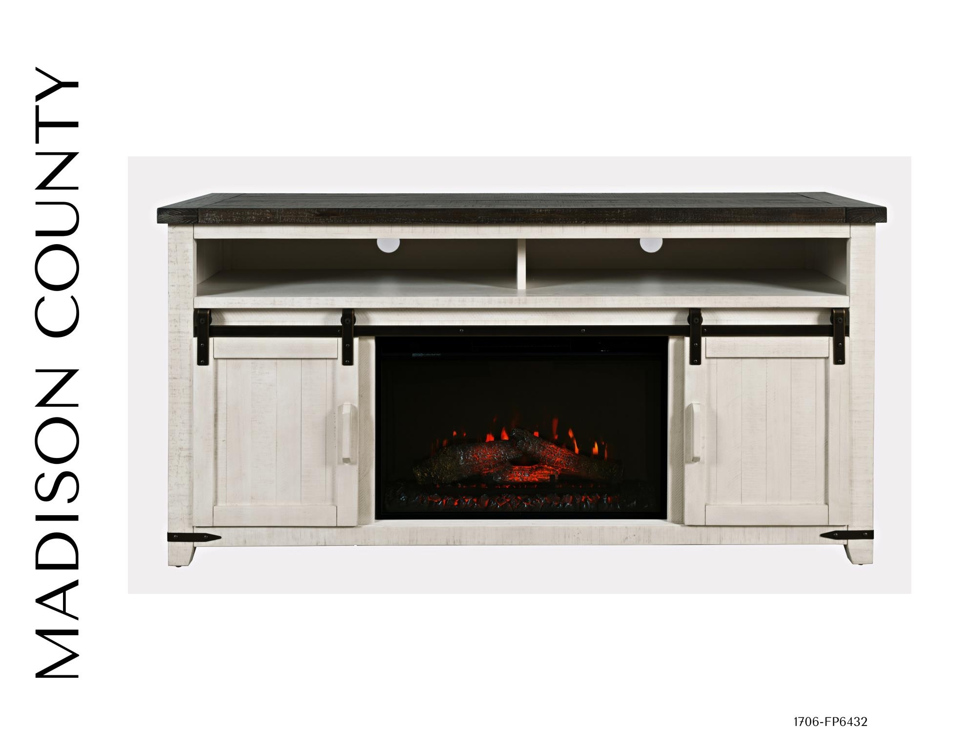 Jofran Madison County Fireplace