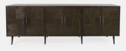 Mid-Century Modern Colhane 6-Door Accent Cabinet