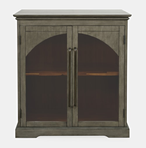 Rustic Archdale 2-Door Accent Cabinet - Grey
