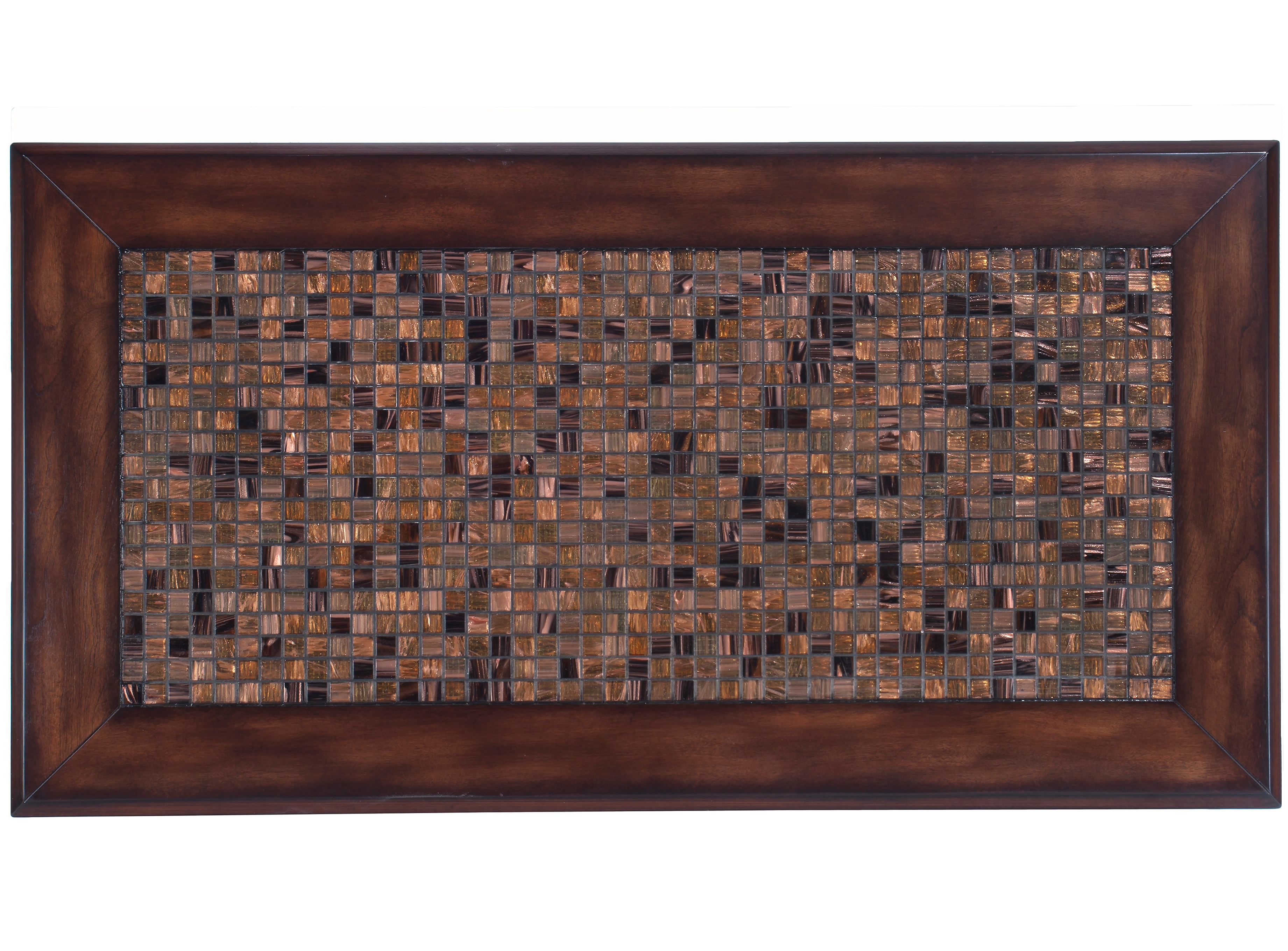 Mosaic Tile Inlay Cocktail Table