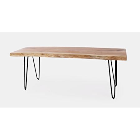 Live Edge 48" Bench