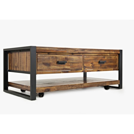 Cocktail Table with Drawers