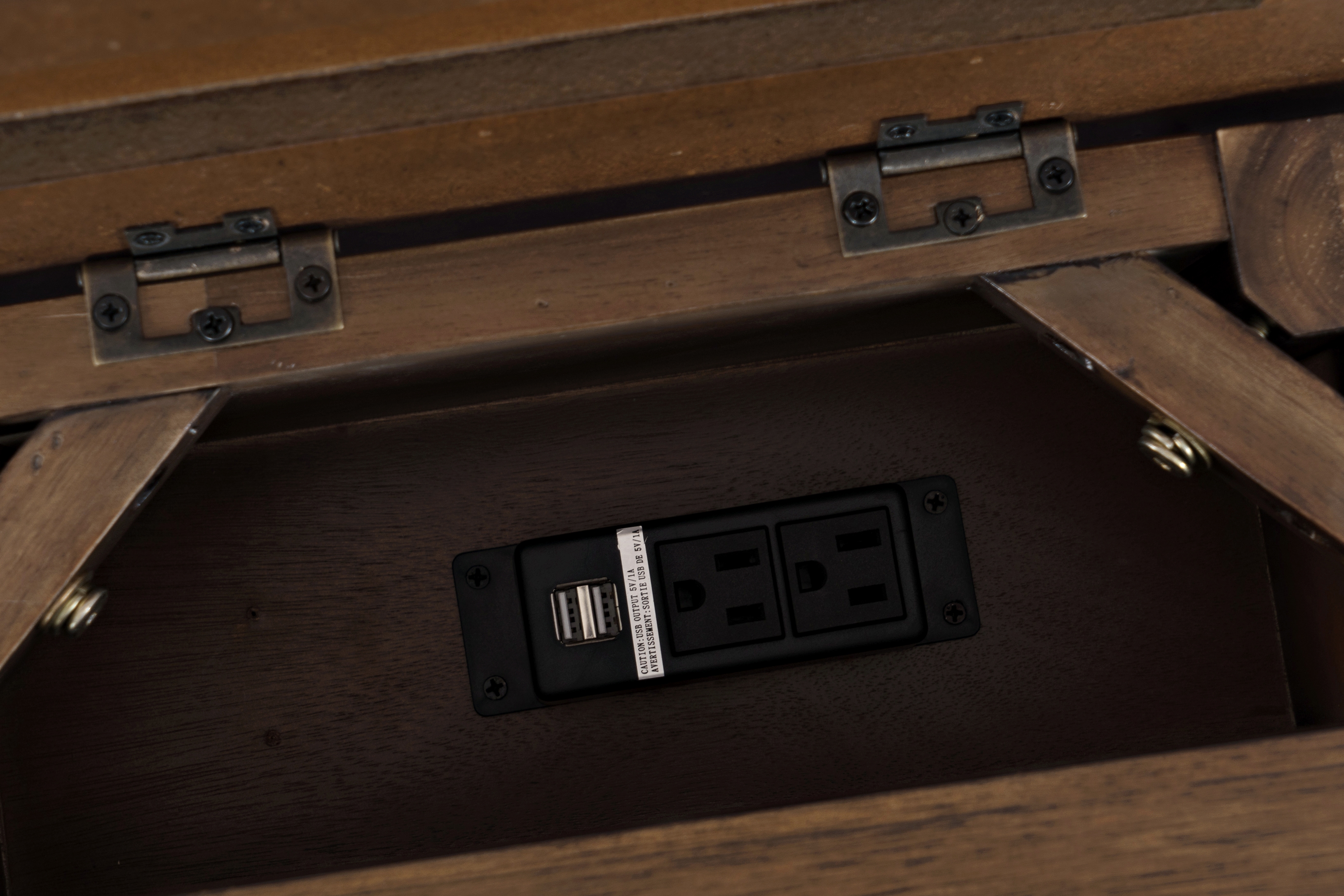 Jofran Bakersfield Power Chair Side w/ Drawer