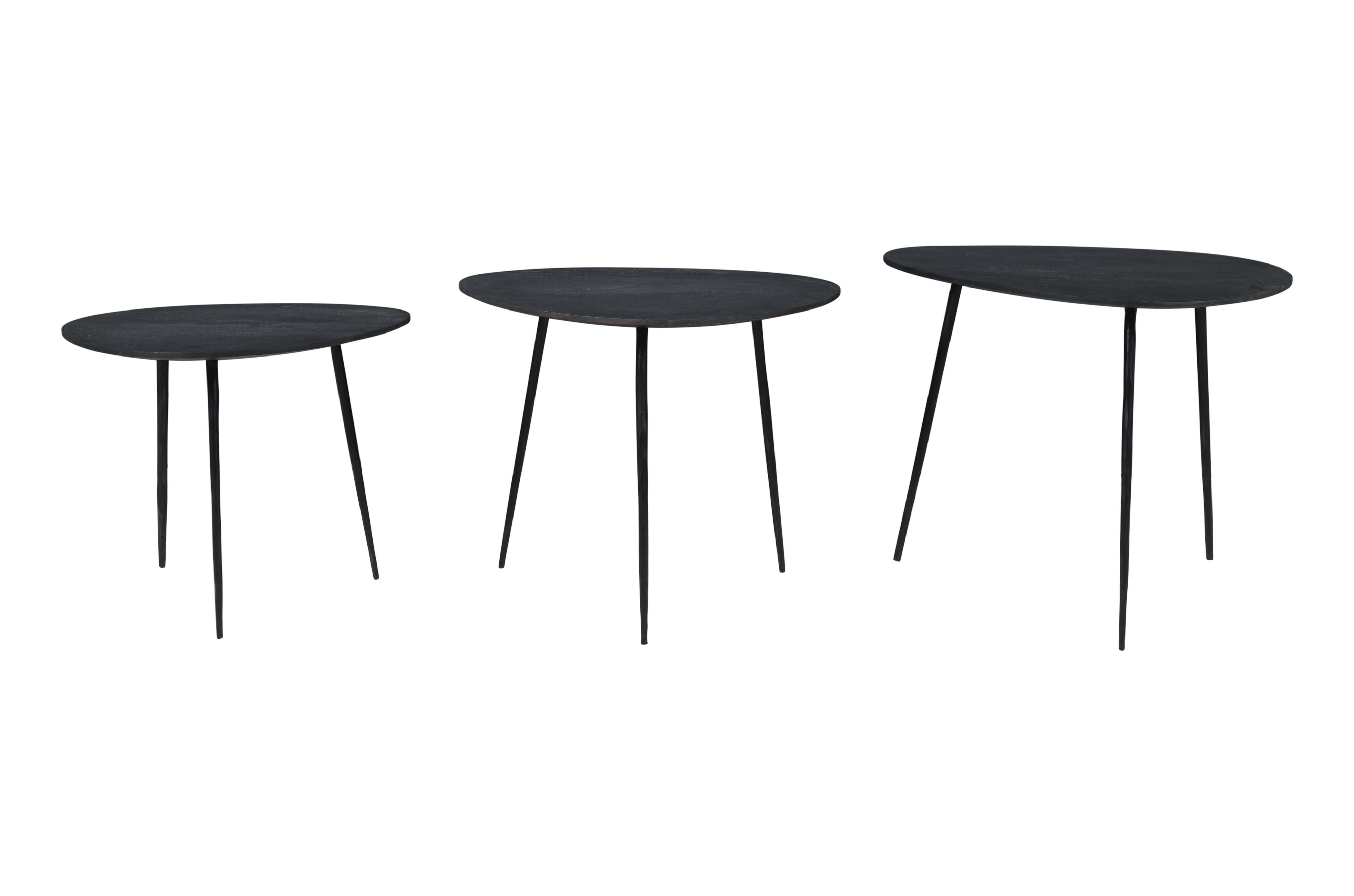 Nesting Table - Set of 3 - Black